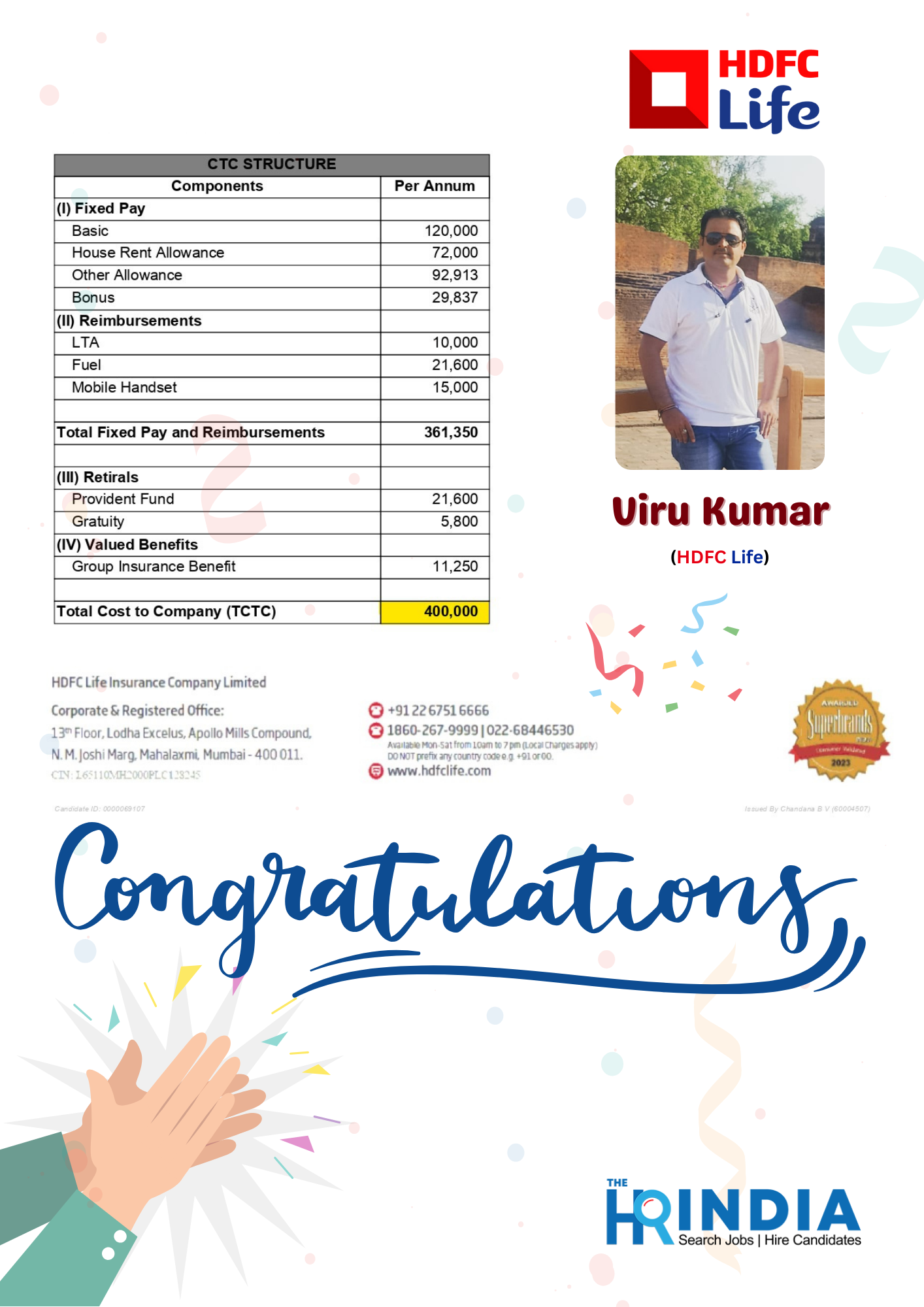 Viru Kumar  | The HR India